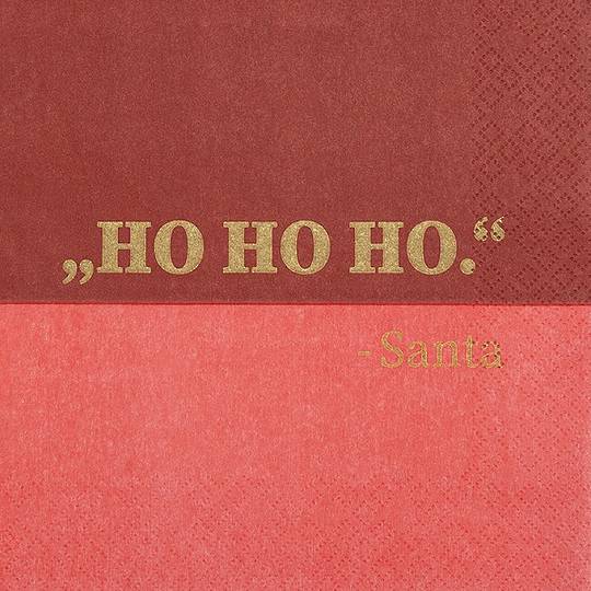 Paper Napkins 33cm, Ho Ho Ho *ETA Nov